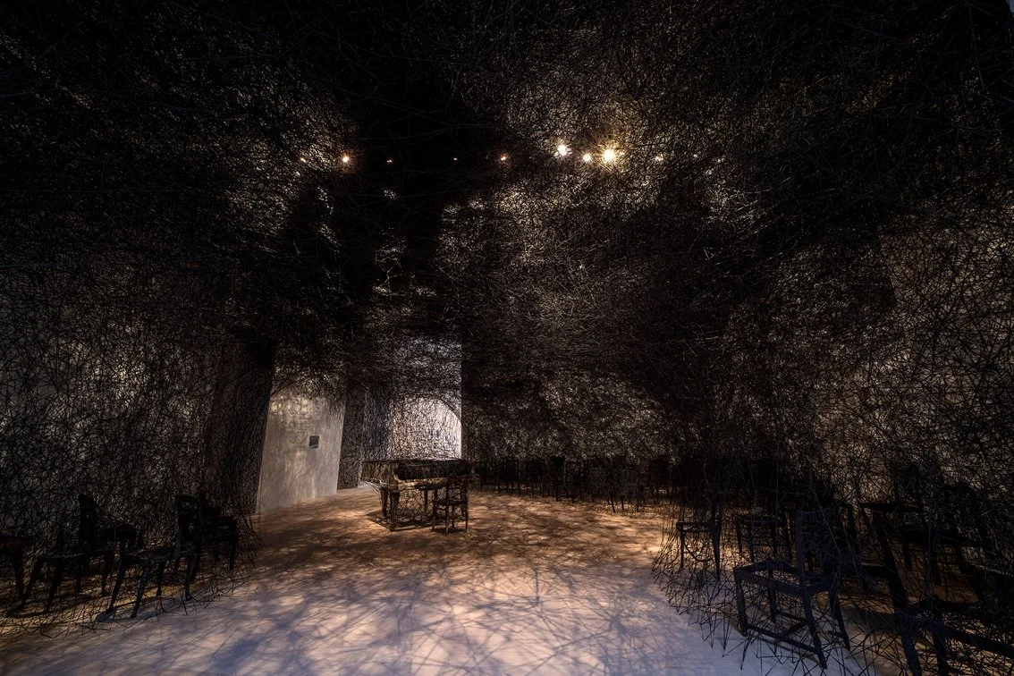 Chiharu Shiota Weaves Threads of Memory and Emotion at the Grand